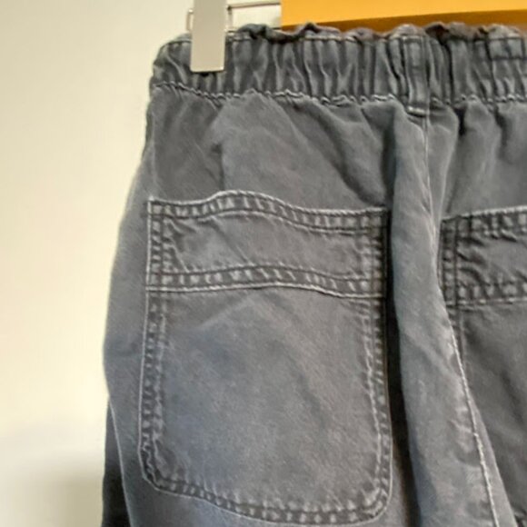 PILCRO Black Denim Paperbag Waist Women's Cropped Jeans Size 27 Petite - Picture 4 of 10